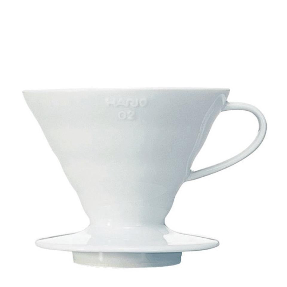 Hario Coffee Dripper V60 02 Keramik – Weiß