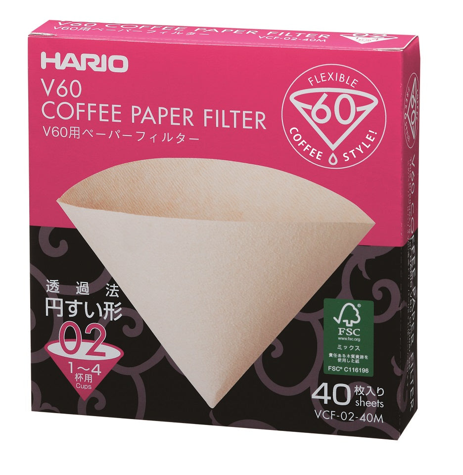 Hario V60 Papierfilter 02 – Box „Misarashi“